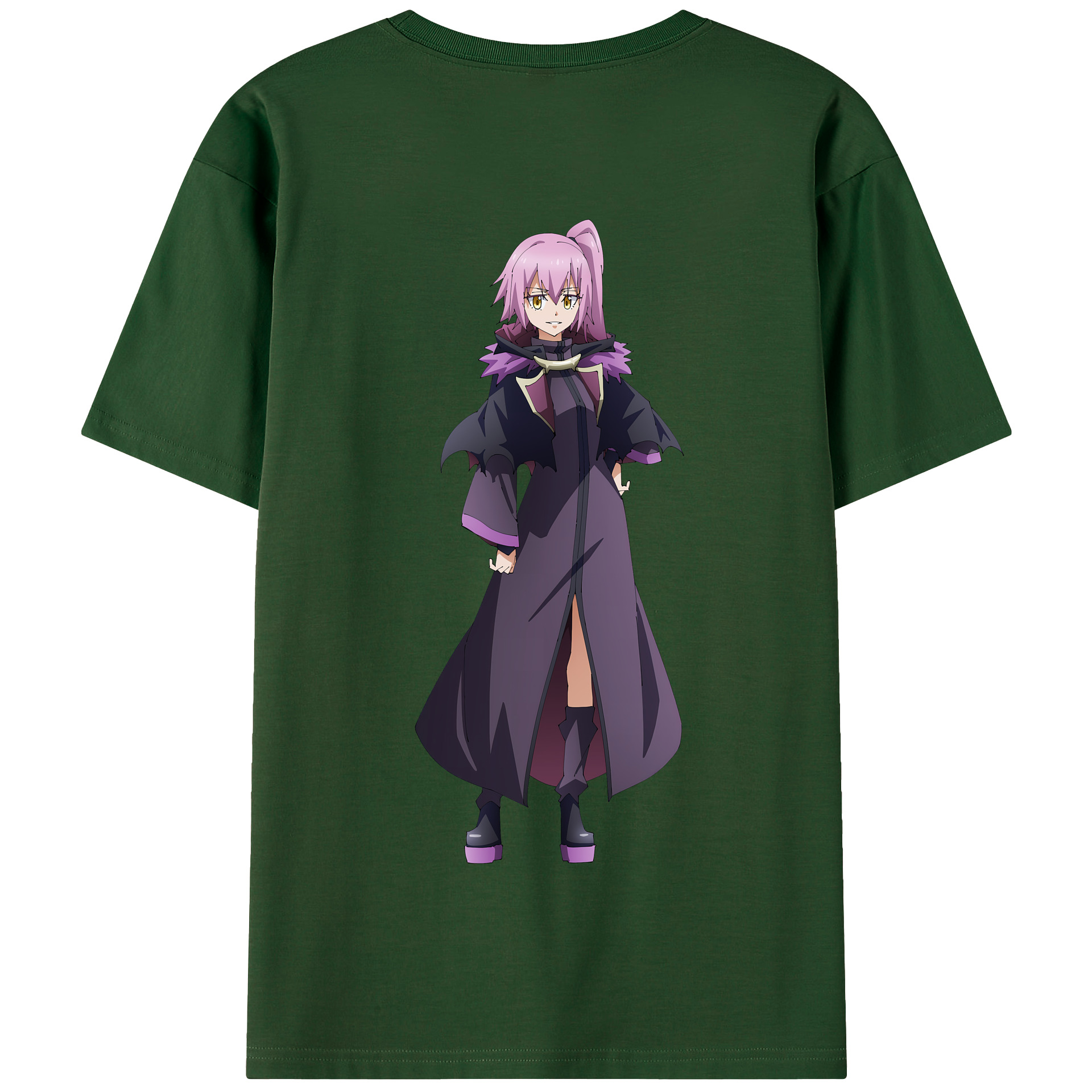 （画像用） 転スラ Regarding Reincarnated to Slime 綿100％半袖Tシャツ（背面プリント）